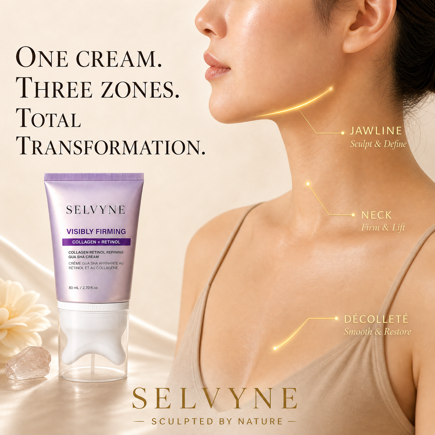 SELVYNE™ 2-in-1 Gua Sha Sculpting Treatment