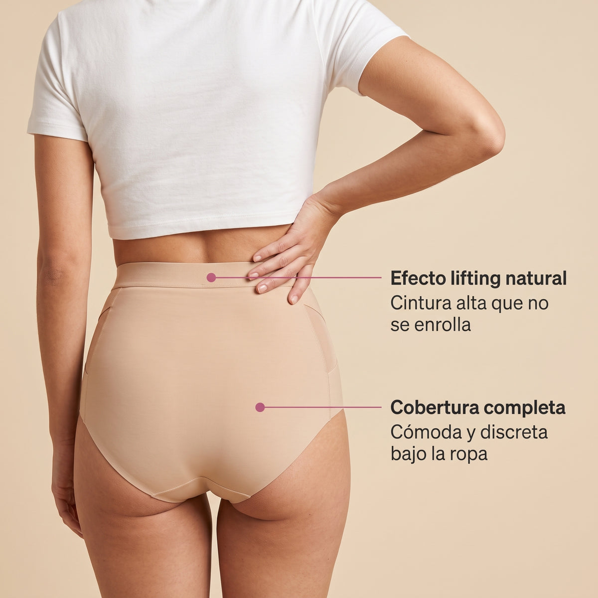 Efecto lifting espalda